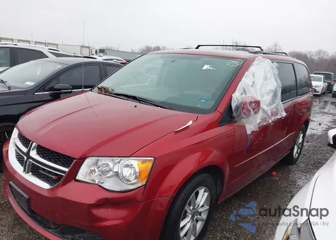 2016 Dodge Grand Caravan Sxt from USA, damaged, VIN 2C4RDGCG8GR235193